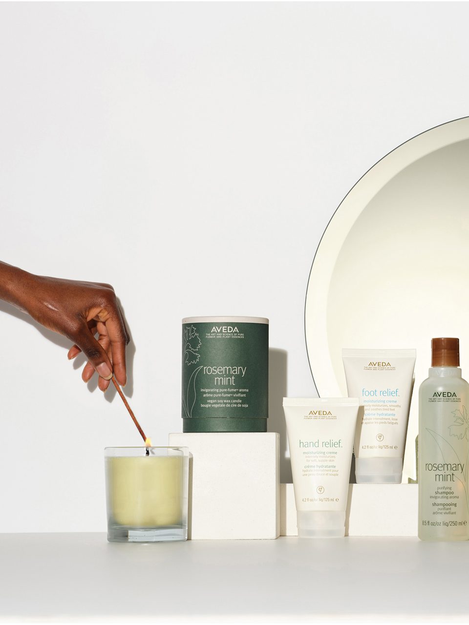 Aveda — Beauty Products Still Life by Di Chen Chen
