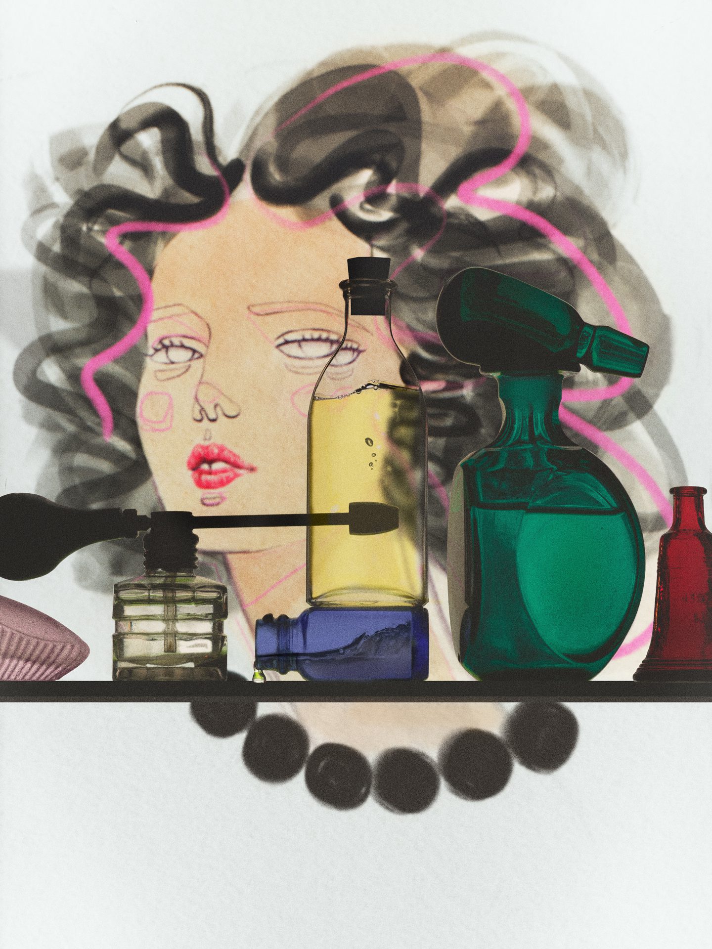 Jody Asano x Dichen Chen — Beauty Products Still Life by Di Chen Chen