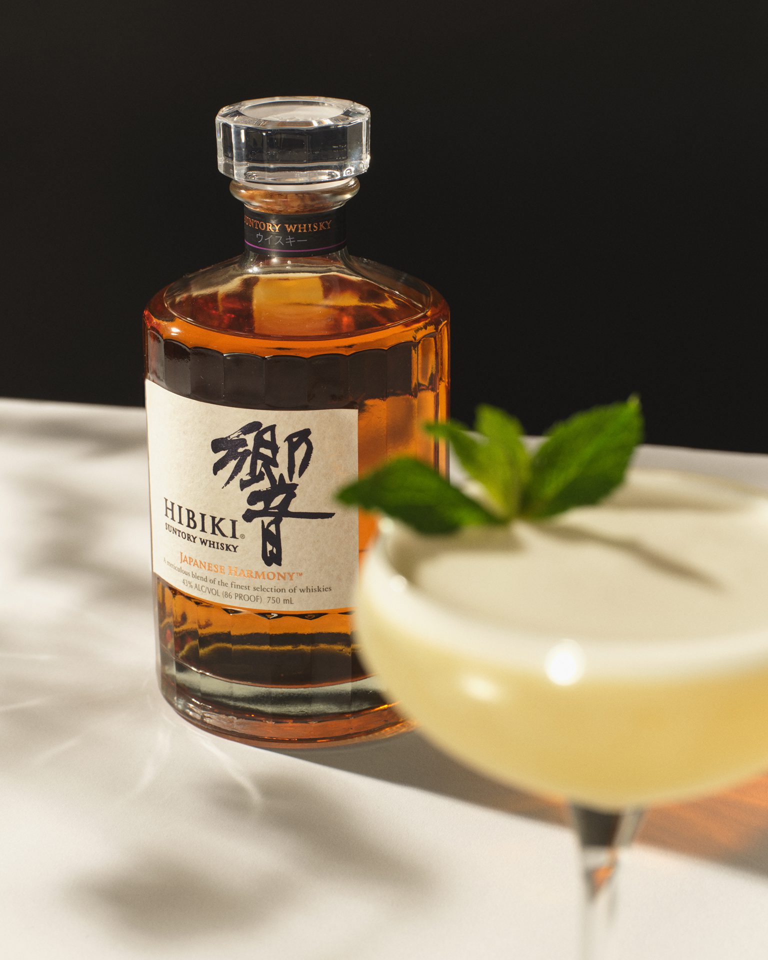 Suntory Whiskey Hibiki — Food Still Life Photography by Di Chen Chen