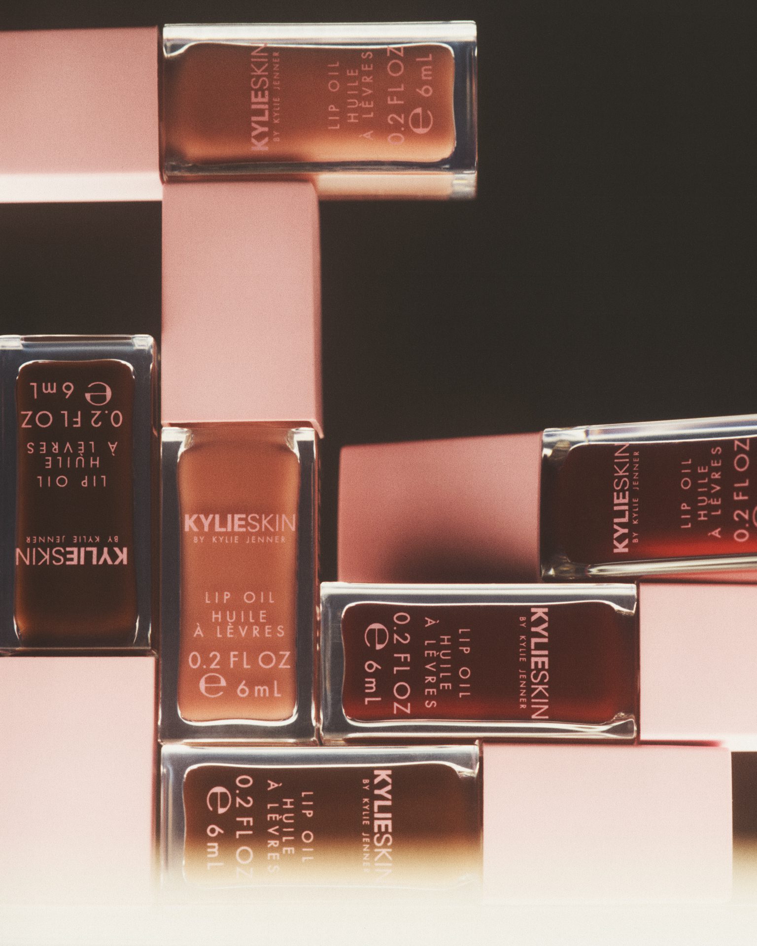 Kylie Cosmetics Lip Oil Desert — Beauty Products Still Life by Di Chen Chen