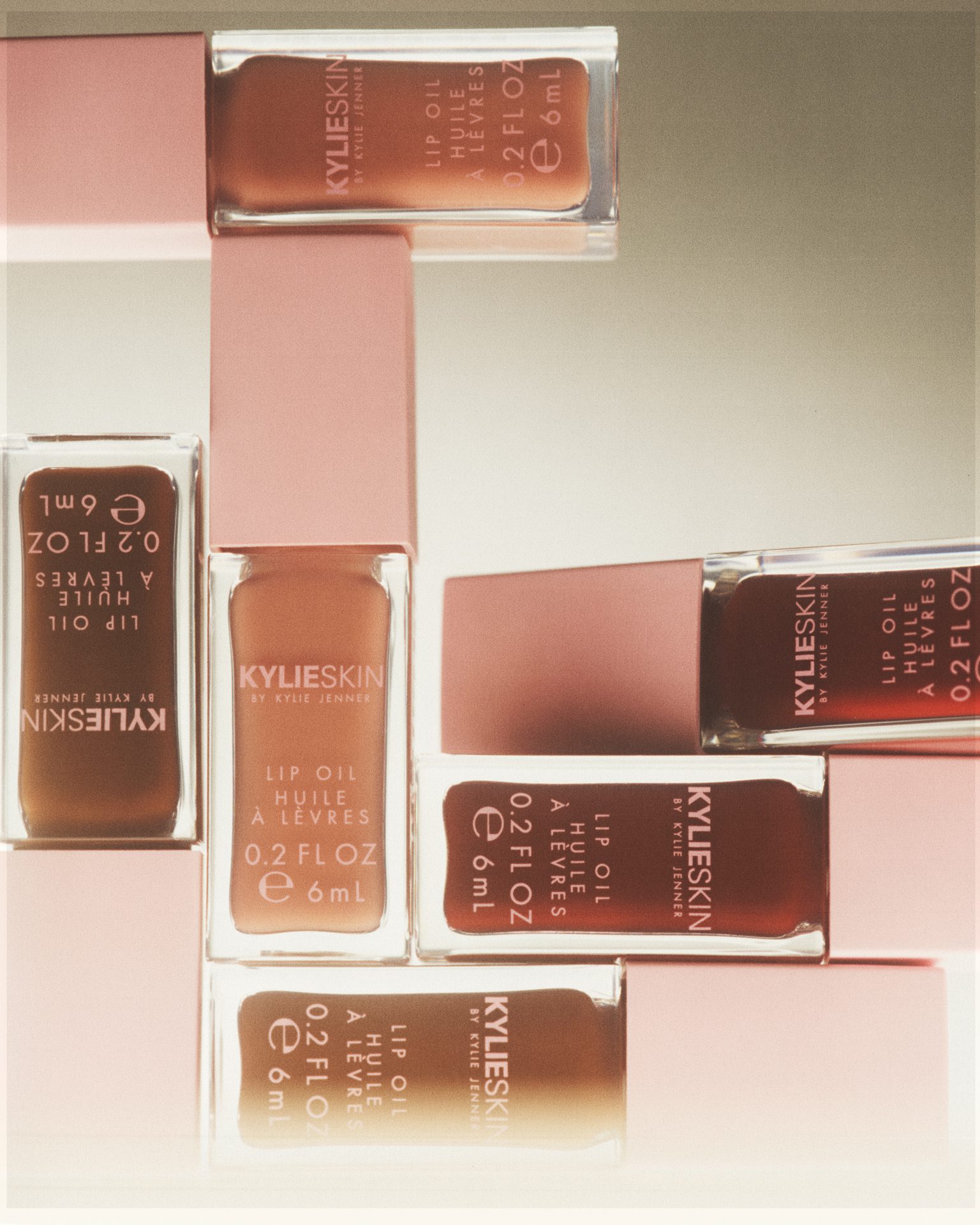 Kylie Cosmetics Lip Oil Desert — Beauty Products Still Life by Di Chen Chen