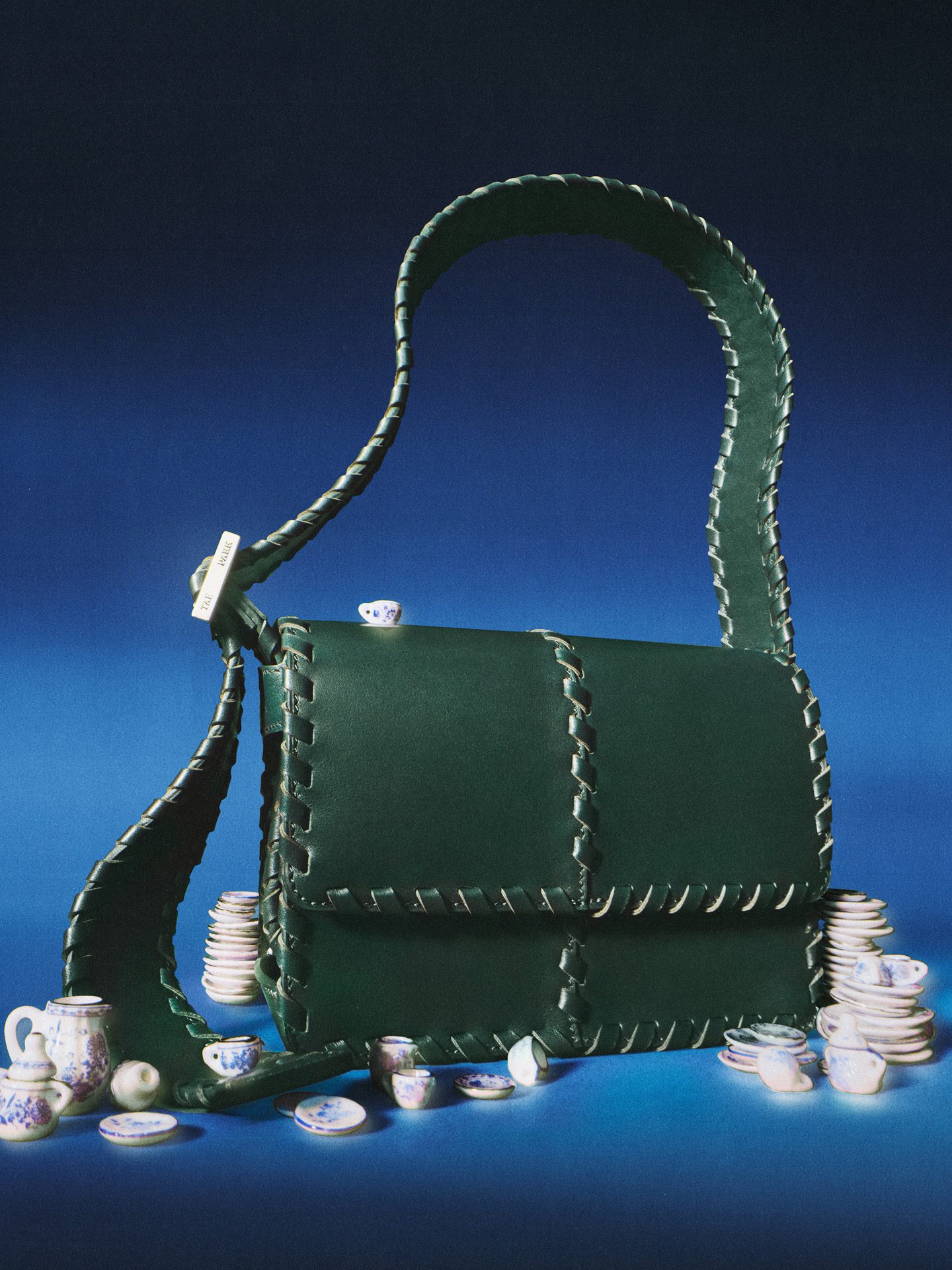 Tae Park Souvenir Bag Brown — Fashion Still Life by Di Chen Chen