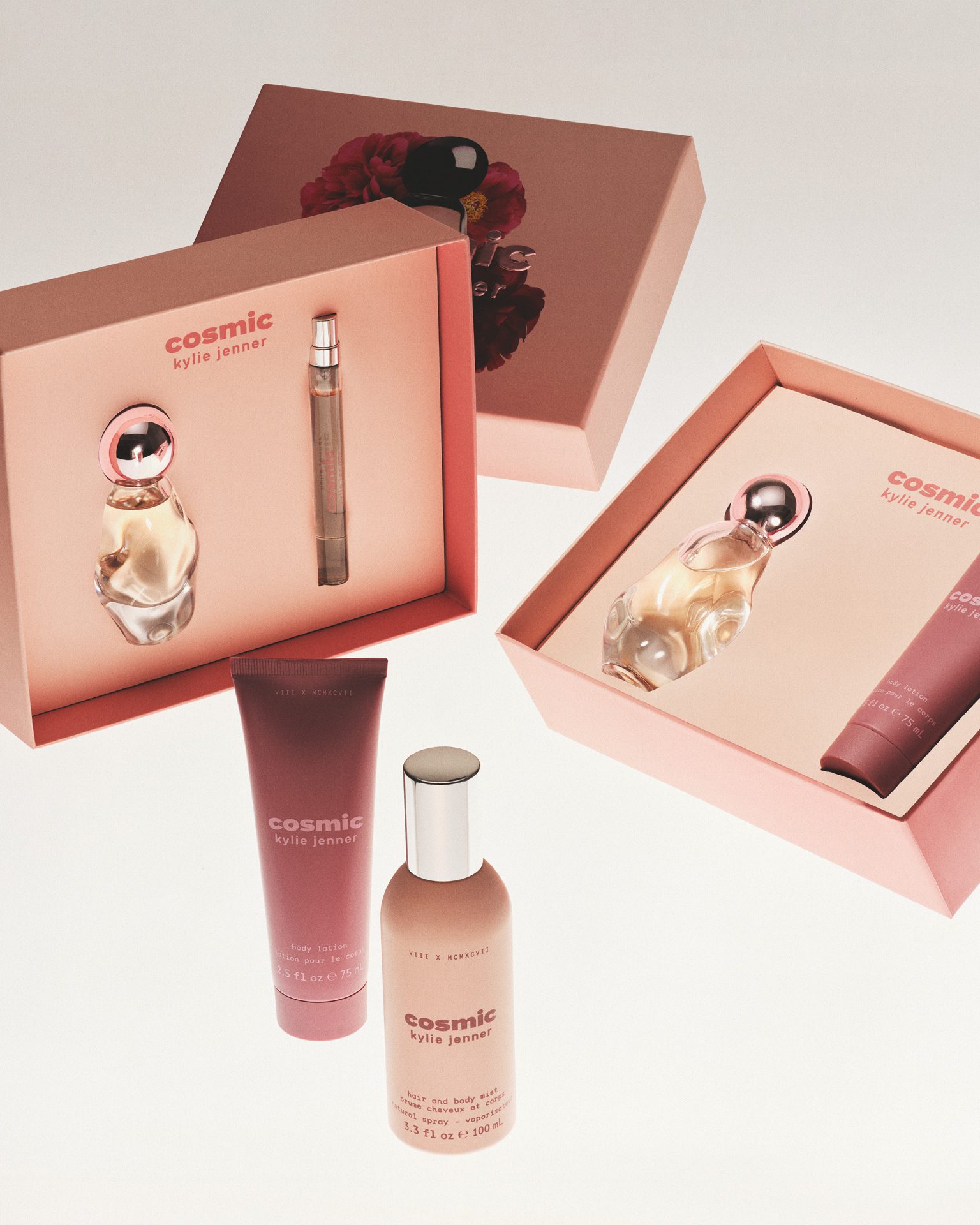 Kylie Cosmetics Cosmic Gift Sets — Beauty Products Still Life by Di Chen Chen