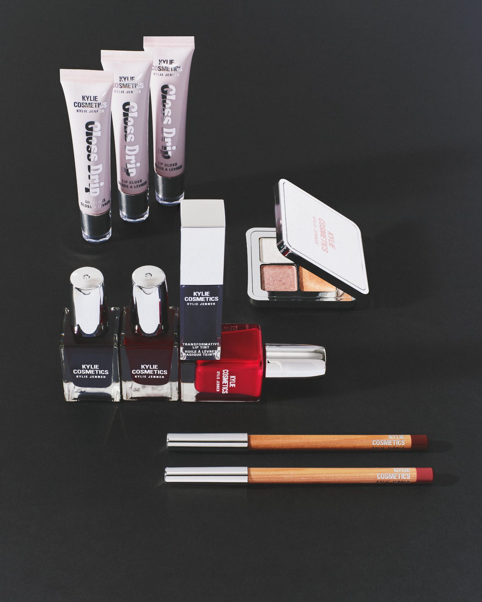 Kylie Cosmetics Black Noir Holiday Sets — Beauty Products Still Life by Di Chen Chen