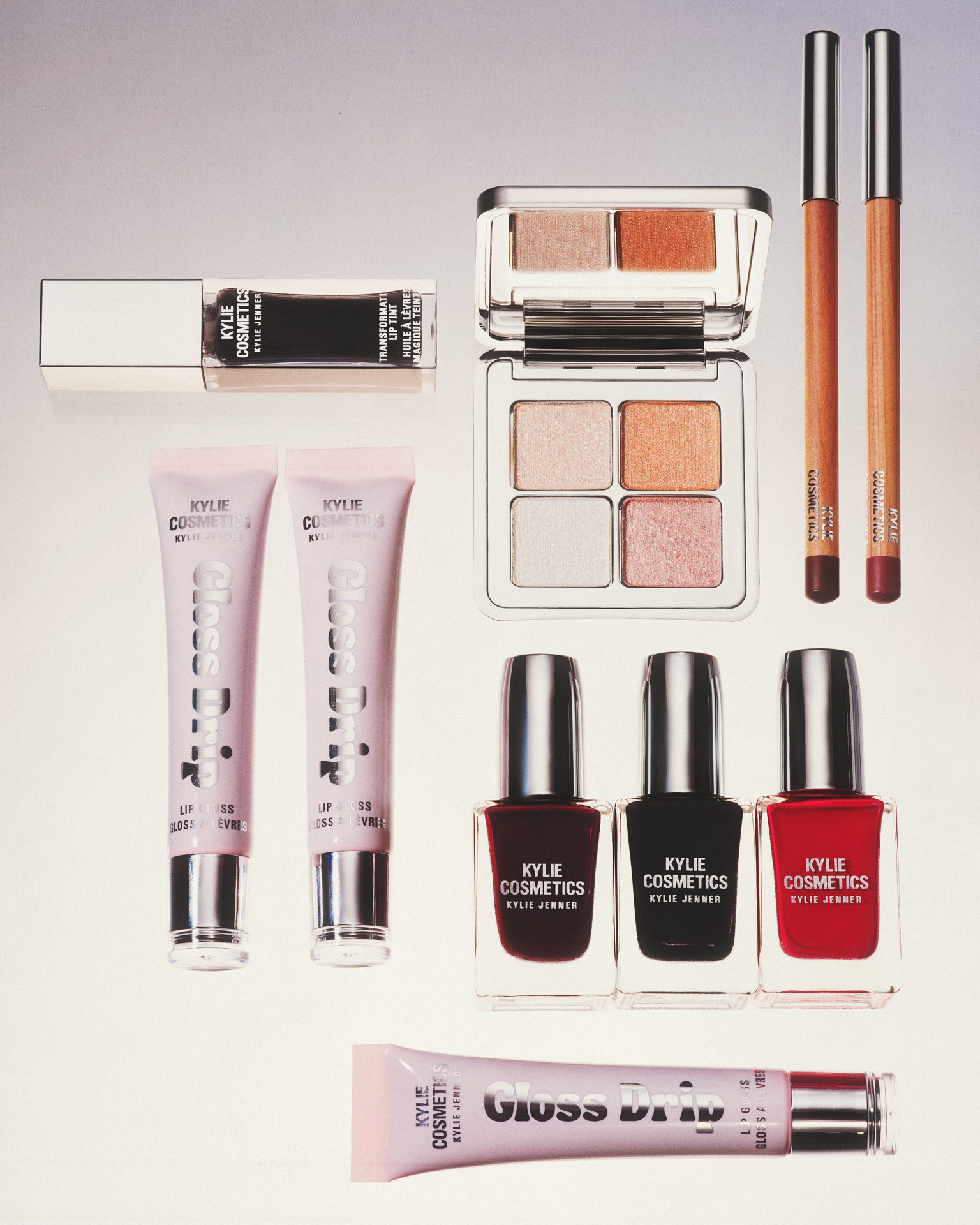 Kylie Cosmetics Black Noir Holiday Sets — Beauty Products Still Life by Di Chen Chen