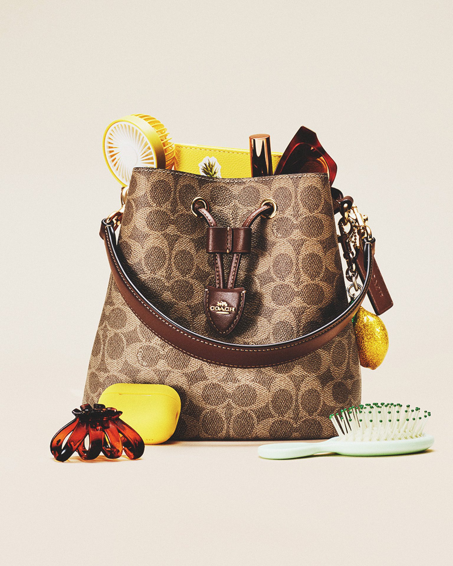 Coach See What Fits Summer 2026 — Fashion Still Life Photography by Di Chen Chen