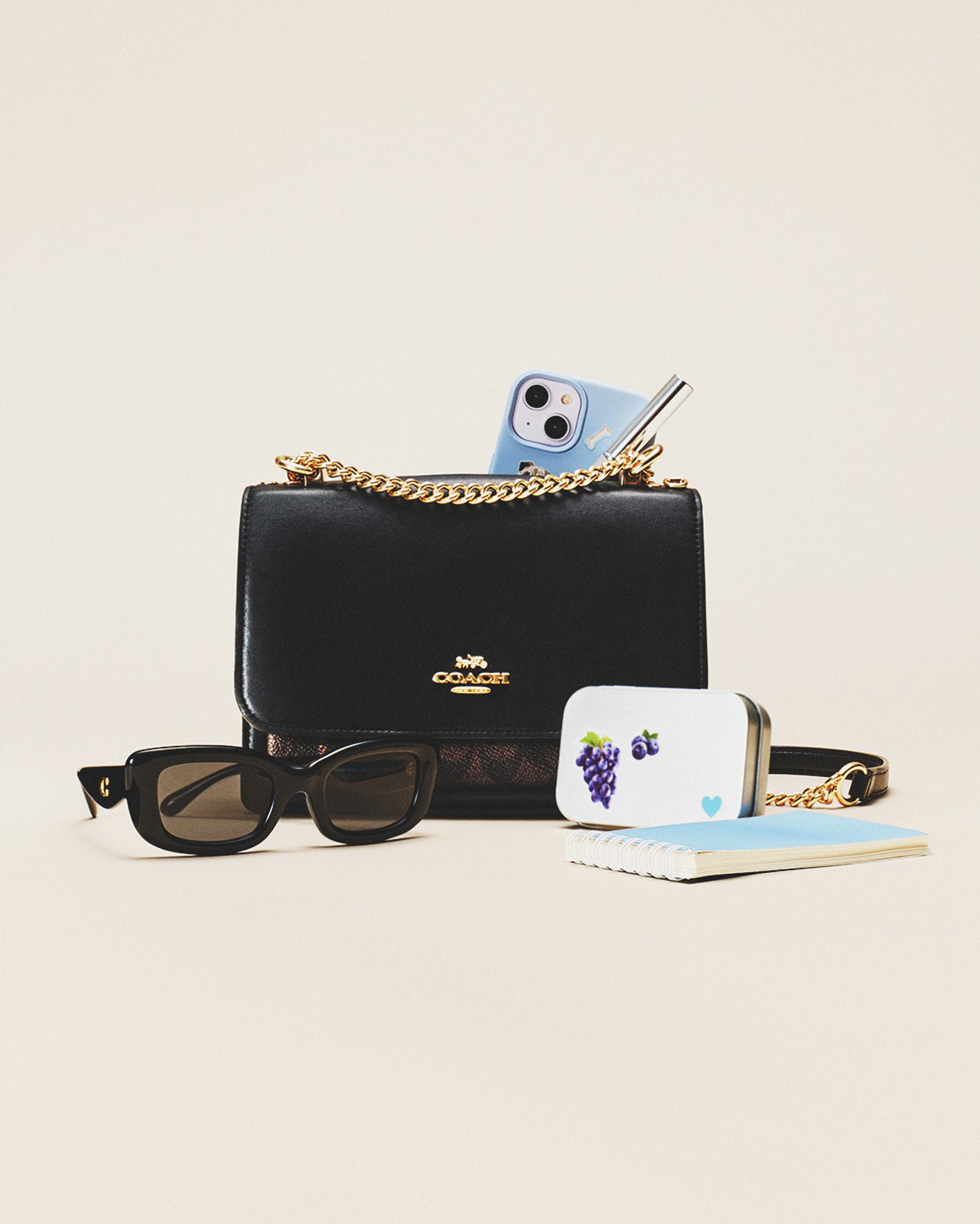 Coach See What Fits Summer 2026 — Fashion Still Life Photography by Di Chen Chen