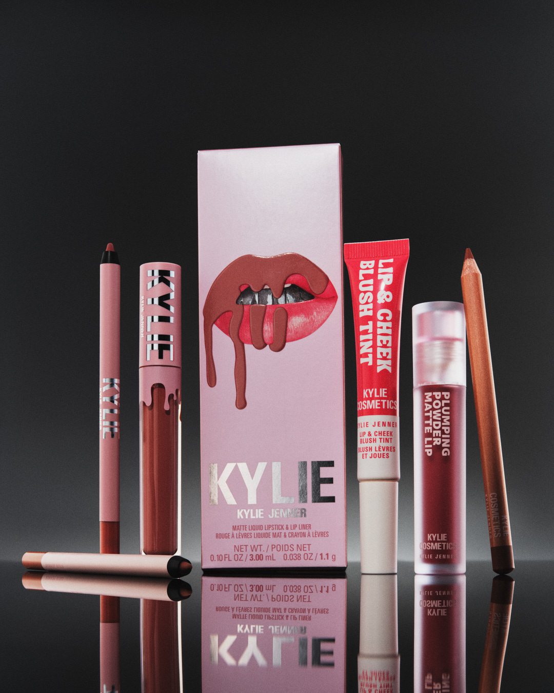 Kylie Cosmetics Black Friday & Holiday 2025 — Beauty Still Life Photography by Di Chen Chen