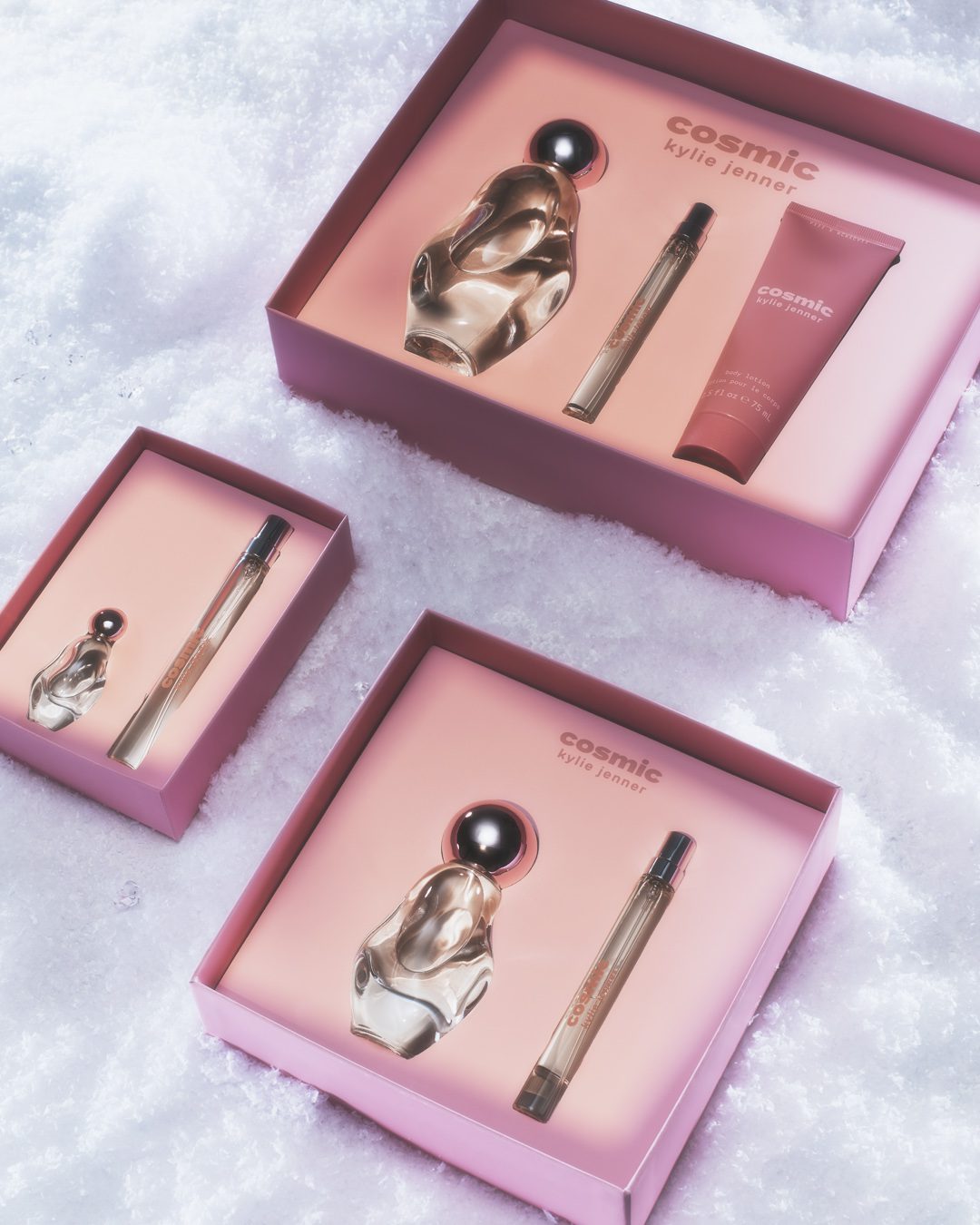 Kylie Cosmetics Holiday Sets 2025 — Beauty Still Life Photography by Di Chen Chen