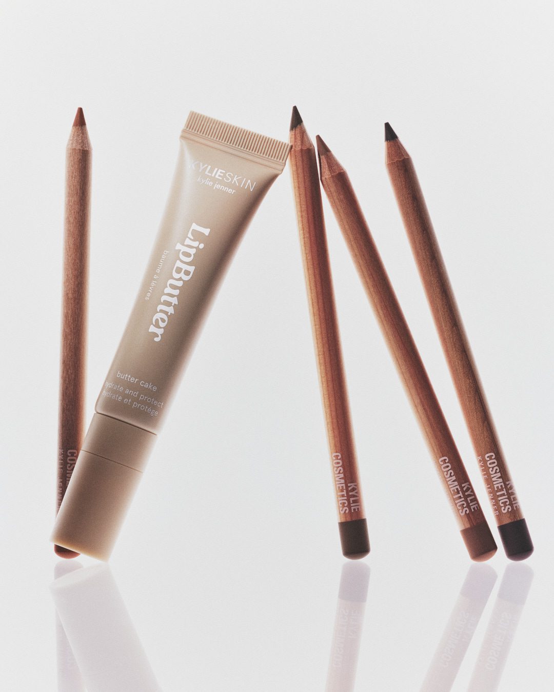 Kylie Cosmetics - Butter Cake Lip Butter Lip Liner and Lip Brush — Beauty Still Life Photography by Di Chen Chen